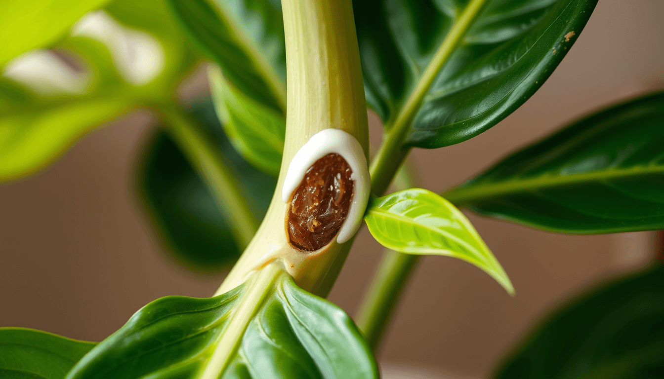 龜背芋白粉病後護理_傷口處理_施肥與3週觀察康復指南