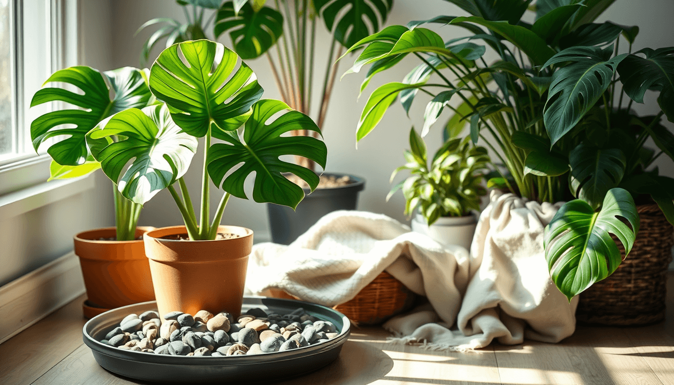 濕度急救包DIY_4個居家小物_不花錢讓龜背芋恢復生機