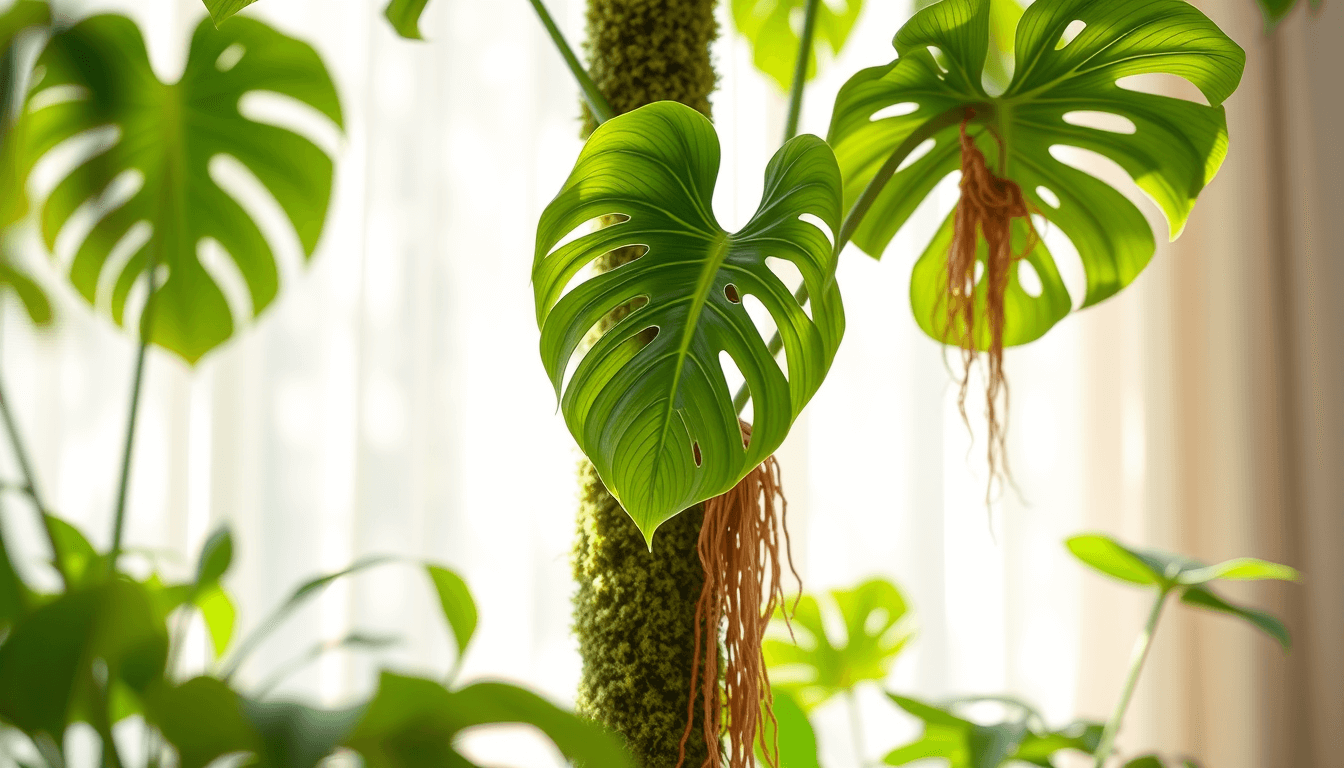 網紅級龜背芋養成_支架挑選_藤蔓引導_修剪3步驟全解析