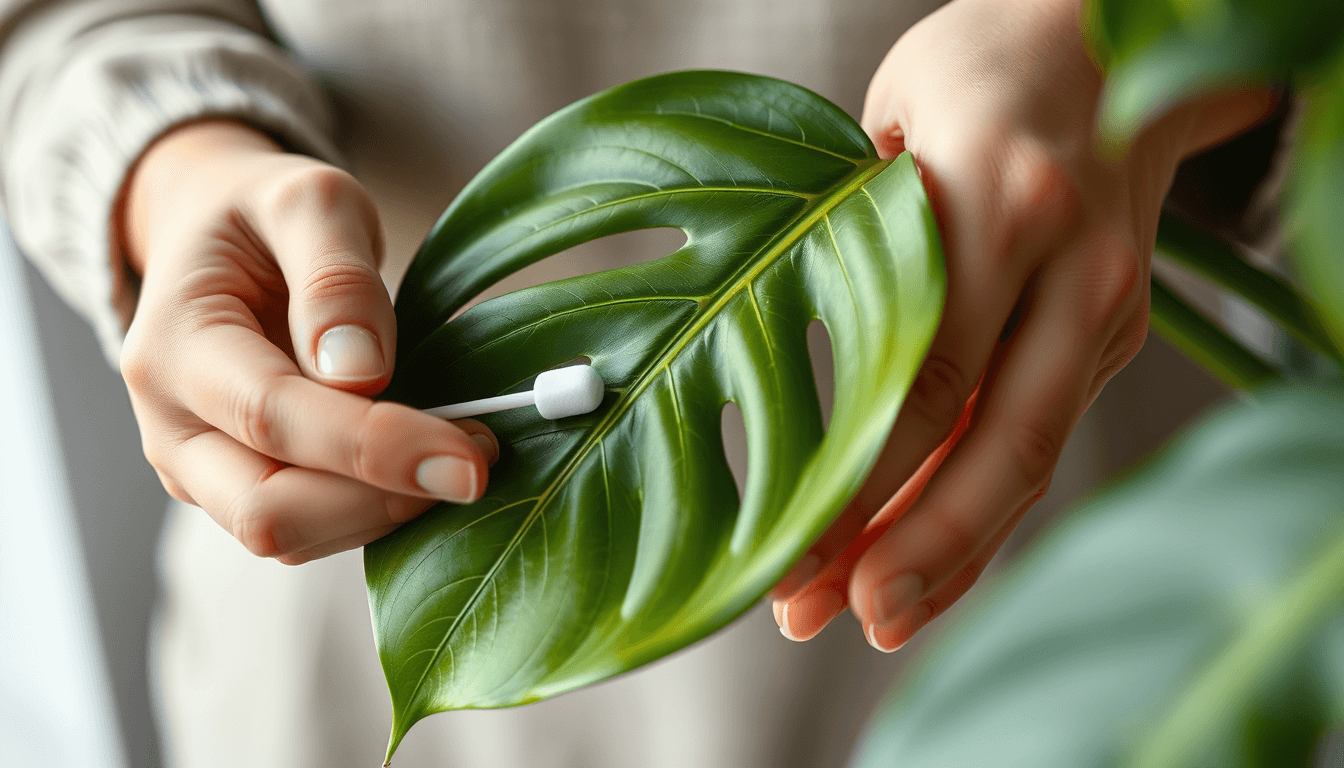 龜背芋30秒急救術_物理清除_隔離_避免病蟲害擴散