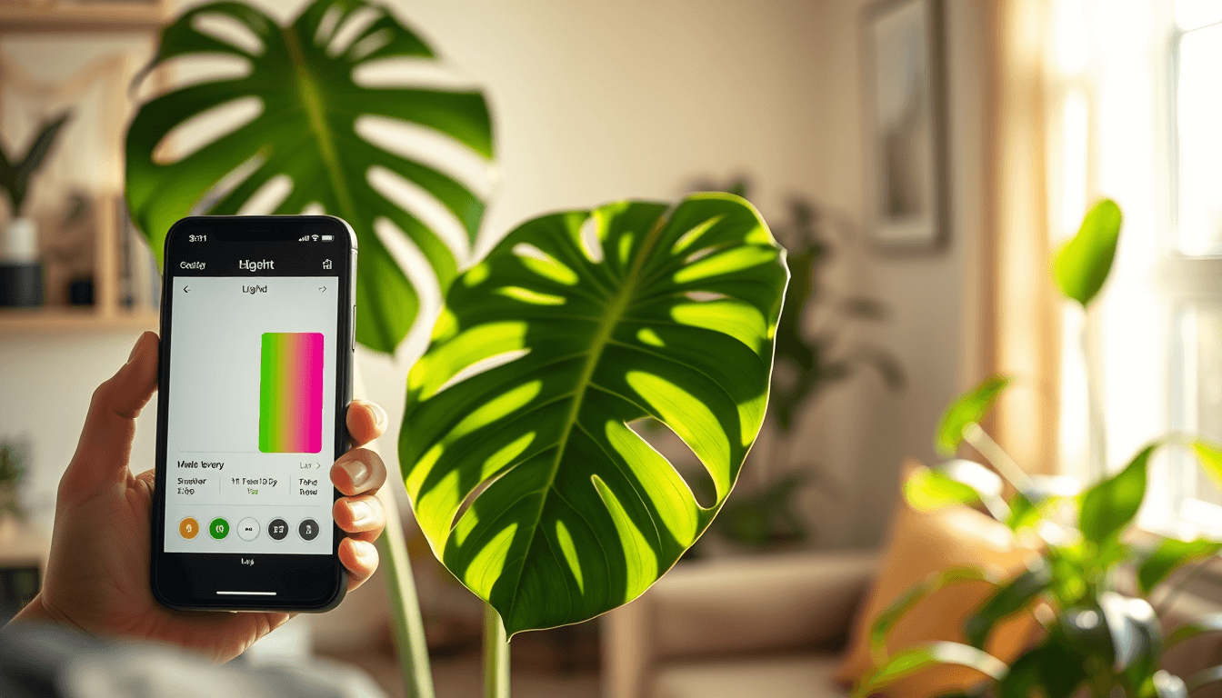 龜背芋APP測光攻略_3款APP量化光照_告別憑感覺