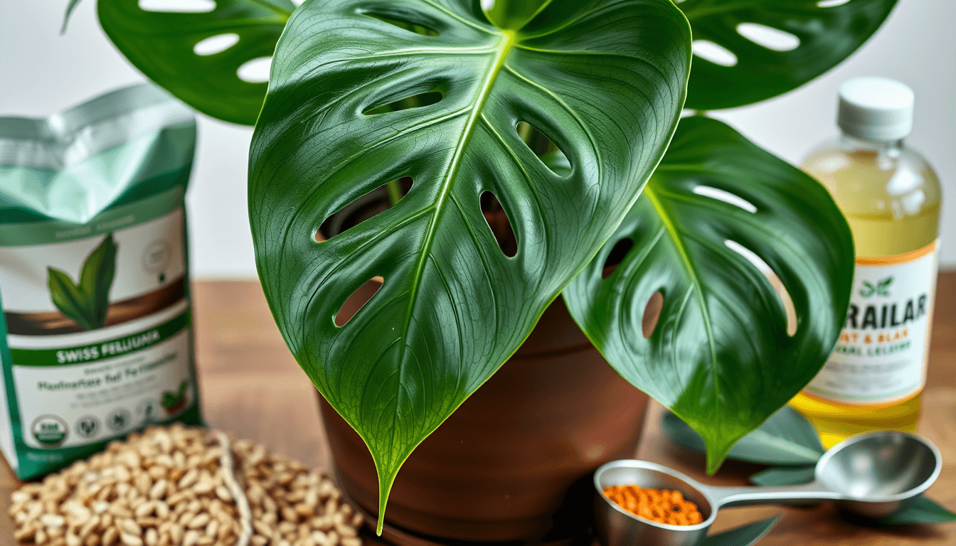 龜背芋施肥指南_掌握緩釋肥_液態肥用法_葉片增大20