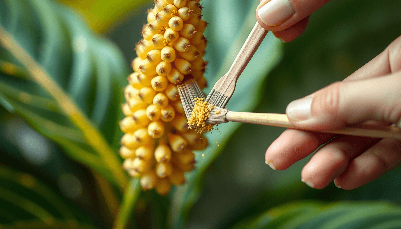龜背芋結果最大化_掌握授粉時機_果實成熟3階段