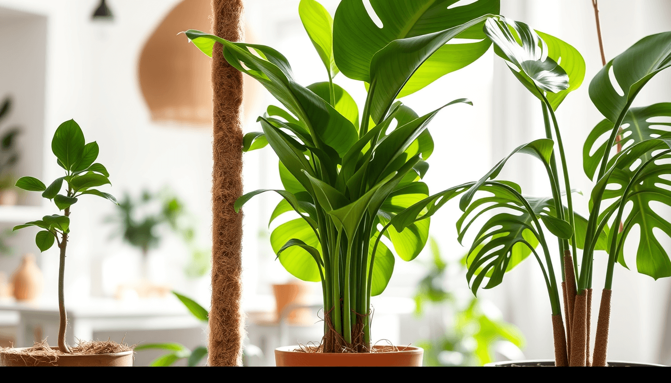 龜背芋苔蘚柱_3階段客製方案_從小苗到成熟期都適用