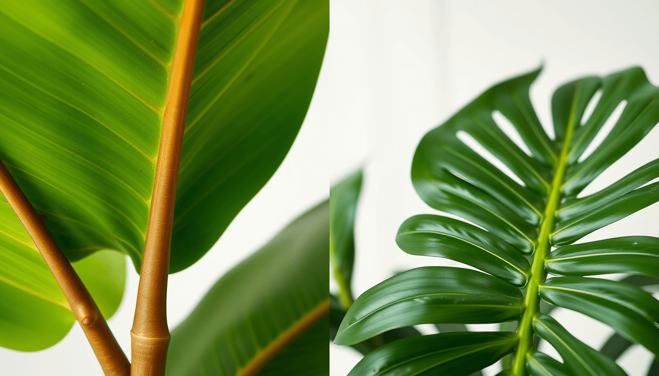 龜背芋辨識_Monstera_deliciosa_vs_borsigiana_2品種差異圖鑑
