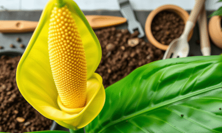 龜背芋佛焰花序全攻略：10個月開花結果，破解3大不開花原因與4種異常訊號
