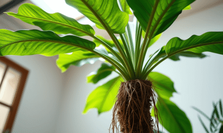 龜背芋傾倒急救術：3步扶正歪斜株，DIY支架省50%成本，打造穩固綠植牆