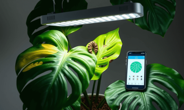 龜背芋植物燈求救訊號：破解10大光照問題、掌握3風格佈置與APP智能管理