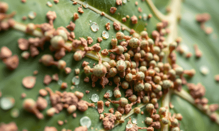龜背芋粉蝨根除計畫：30秒診斷輕重症，2大巢穴破解與無毒防治3方案